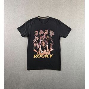 ASAP Rocky T Shirt Mens Small Black Injured Generation Tour Winter 2019 HipHop